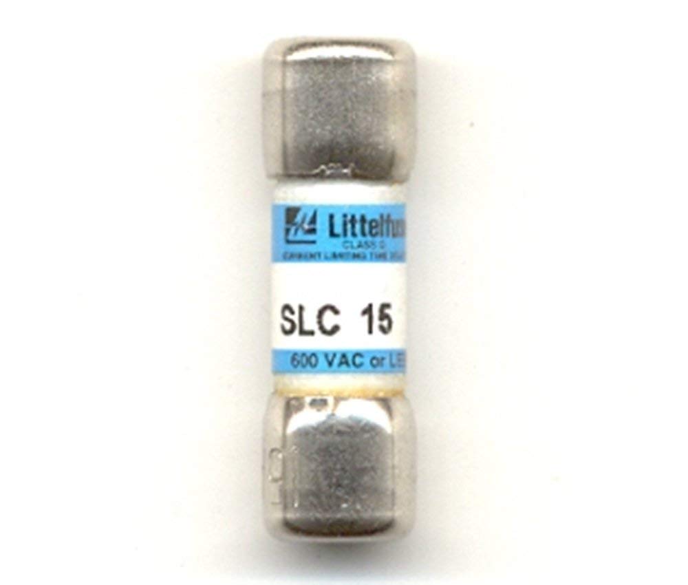 LITTELFUSE SLC-15 15AMP, 600VAC, Class-G, Fuse, TIME DELAY