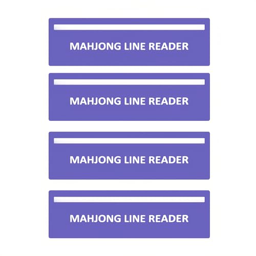 4Pack Mahjong Line Finder, Accesorio para Juego de Mahjong