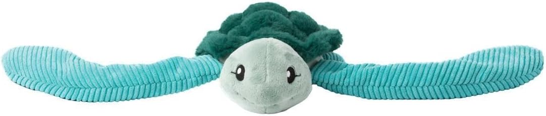 HUGIMALS Hugarounds Sidney the Sea Turtle 2.5 lb Microwaveable & Freezable Weighted Plush Neck & Shoulder Wrap | Soothing, Comforting Hugs for Self-Care & Relaxation | Unscented for Ages 2+