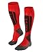Produktbild FALKE Herren Skisocken SK5, Skistrümpfe mit Seide, Atmungsaktiv, 1 Paar, Rot (Lipstick 8000), Größe: 42-43