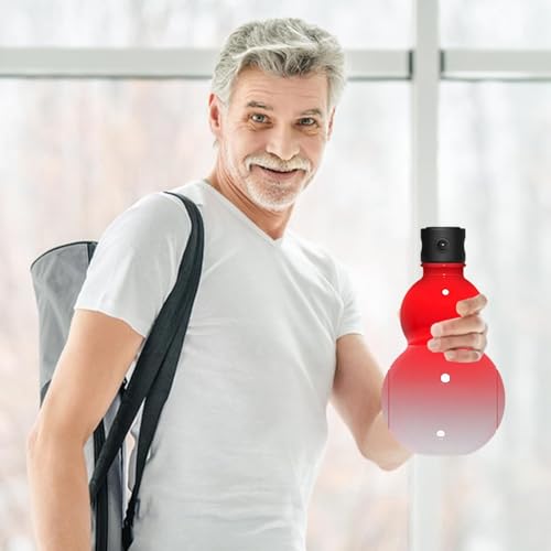 Bouteille d'eau portable d'extérieur étanche avec pendentif pratique - 4