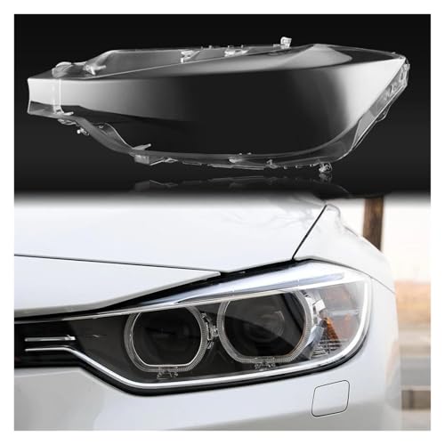 Capot de phare transparent haute clarté pour BMW Série 3 F30 F31 gauche