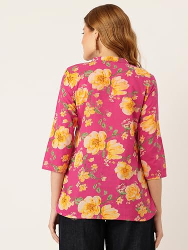 Image of feranoid Stylish Women's Printed Kurti - Comfort Meets Elegance| (S to XXL)