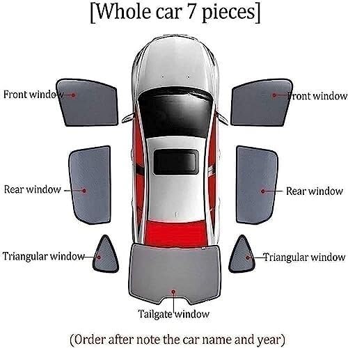 Parasole Auto Tendine Magnetiche Anti-zanzare Per Prius Ultimi Modelli 50 Serie 2016-2022 Tendine Parasole Resistenti Ai Raggi UV Per Adulti E Animali Domestici Tendine Parasole