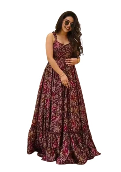 Elegant Women’s Long Gown | Anarkali Style | Flared Floor-Length Dress | Stitched for Women Design No BARLIN_(9)-picture-28