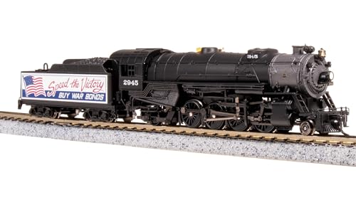 Broadway Limited 7842 USRA Heavy Mikado, War Bonds Billboard, Paragon4 Sound/DC/DCC, N (NP) Scale
