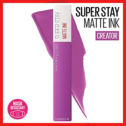Image of Maybelline New York SuperStay Matte Ink Liquid Lipstick, Creator, 0.17 Ounce