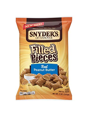 Snyders Pretzel Pieces Peanut Butter Filled 8 x 142g