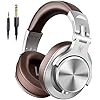 OneOdio Hoofdtelefoon, over-ear, DJ-hoofdtelefoon met Share-poort, 6,35 mm & 3,5 aansluiting, gesloten hifi-hoofdtelefoon met kabel, adaptervrij, bekabelde hoofdtelefoon studio-hoofdtelefoon voor AMP opnamen monitoring