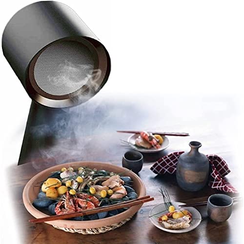 HYQNG Mini hotte de Bureau, hotte de cuisinière Portable à Forte Aspiration de 2 m³ / Min, Deux Vitesses en Option, Facile à Nettoyer, à Faible Bruit, pour Barbecue à marmite de Cuisine à Domicile Cover