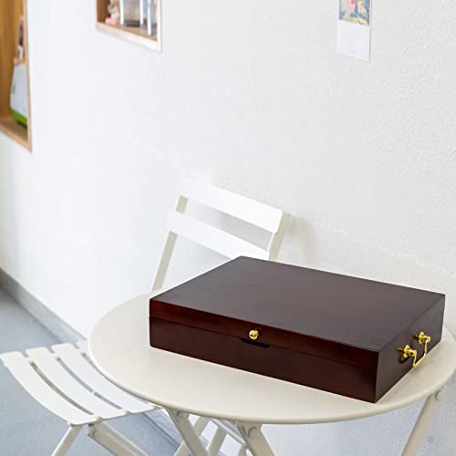 image for GENRICE Silverware Box Storage for Silver Tarnish Proof, Flatware Ches