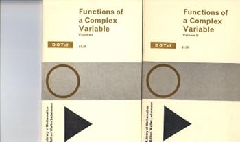 Paperback Functions of a Complex Variable Book