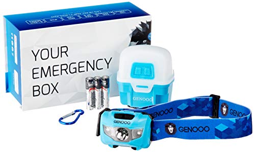 Genooo Led Headlamp Light For Your Head, Rechargeable Waterproof Flashlight, This Headlight Lamps with Lantern Magnetic Box is For Hiking , Fishing , Camping, Hunting