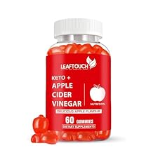 Apple Cider Vinegar Gummies | 60 Count | ACV Supplement | Apple Flavor | Non-GMO, Gluten Free Gummies | Individually Wrapped 60 Gummies
