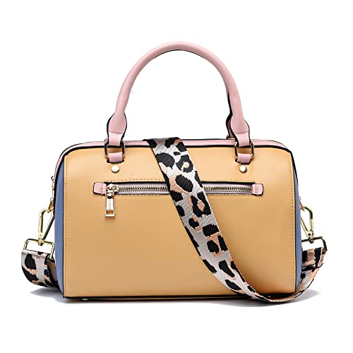 Image of Purse Strap Gold Hardware Replacement Crossbody Bag Strap, Wide Adjustable Shoulder Strap