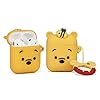 TAOCHEN Cartoon Case Compatibel Met AirPods 2 & 1 – Schokbestendig Volledige Bescherming Zacht Siliconen Opladen Fun…