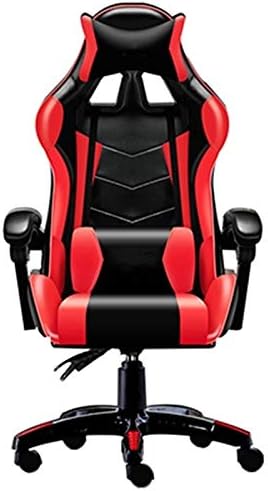 RILOOPComputer Chair, Gaming Chair, Ergonomic Swivel Chair Chair with Footrest, Executive Chair with Arms and Wheels Adjustableng Load-Beacapacity and with Massage Multifunctional Chai/C
