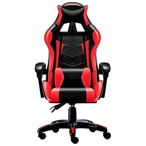 RILOOPComputer Chair, Gaming Chair, Ergonomic Swivel Chair Chair with Footrest, Executive Chair with Arms and Wheels Adjustableng Load-Beacapacity and with Massage Multifunctional Chai/C
