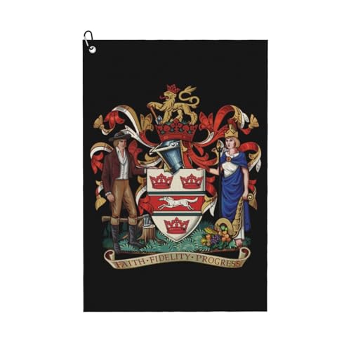 Guelph Coat of Arms Golf Towel 24