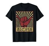 Cartel de Shaka con Estilo Hawaiano de Aloha Hawaii Camiseta