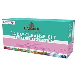Lakma 14 Day Cleanse Kit Green Tea – 42 Tea Bags