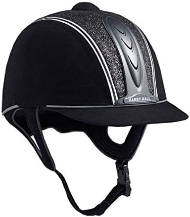 Harry HallHARRY HALL RIDING HAT LEGEND COSMOS PAS015 JUNIOR BLACK 6 3/4 (55CM)