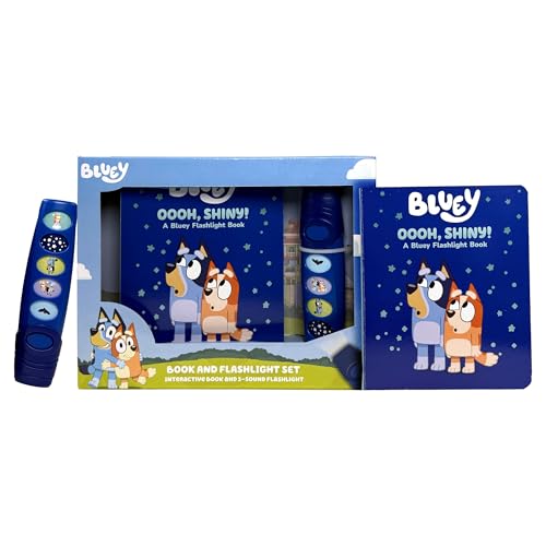Bluey - Oooh, Shiny! A Bluey Flashlight Toy Adventure Sound Book - PI Kids - image 4
