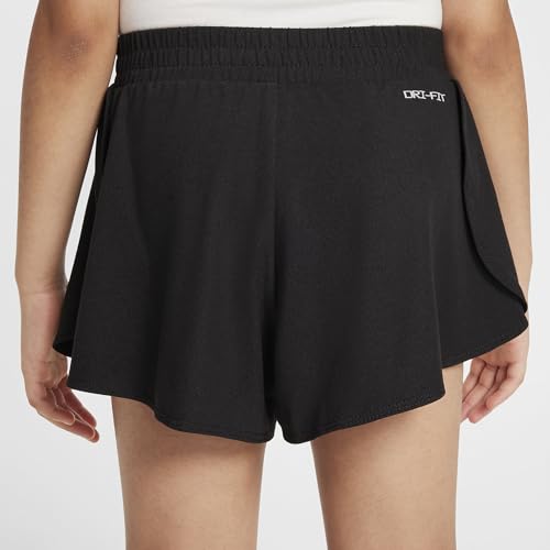 Nike Dri-FIT All Day Play Little Kids' Swing Shorts (Black, 36M340-023) Size 63