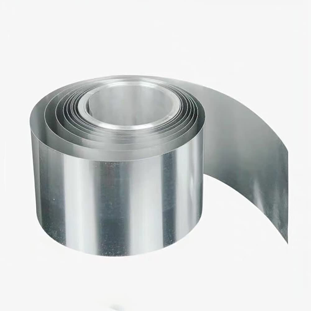Taśma z blachy, długość 5M aluminiowa 1060 cewka Folia Cienka płyta Metalowe materiały wodoodporne Radiator Formowanie Grubość podkładki: 0,6 mm(0.6mm*40mm*5m)