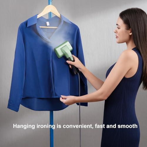 Image of G10 Steamer for Clothes, Portable Travel Irons,Handheld Garment Steamer | 15S Fast Heat Up,Big Iron Panel steam iron 2-in-1 Travel Size 0.9 lbs, 100ml Tank for Travel & Home