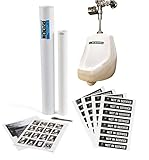 JaniWrap | Out of Order Urinal & Toilet Covers with 
