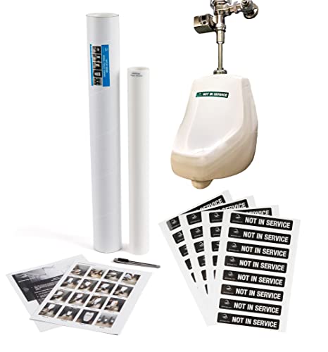 JaniWrap | Out of Order Urinal & Toilet Covers with 