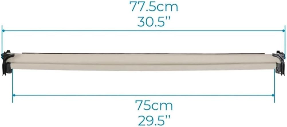 Car Panorama Sunroof Sunshade Curtain Cover Assembly for Mercedes Benz C Class W205 GLC X253 2014-2020 A2057800340 A2057805700(Black)