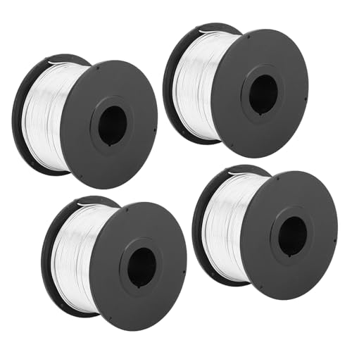 110m Long Tying Wire 4pcs Steel Tie Wire for Roll Tying Tool Wire Hobby