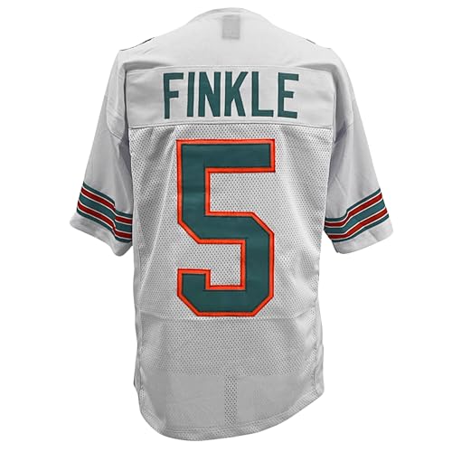 Amazon.com : Ray Finkle Ace Ventura Jersey White Miami | Unisex
