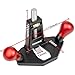 TOOLCOOL Router Plane Handheld Woodworking Tool Simple and Effective Plow Plane for Tuning Joinery Cutting Grooves Mortise (Aluminum alloy Grip)