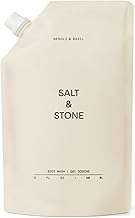 Salt & Stone Body Wash with Antioxidants for Deep Moisture | For Women & Men, Sulfate, Paraben, & Dye Free, Leaving Skin Soft and Hydrated (Neroli & Basil 32 fl oz)
