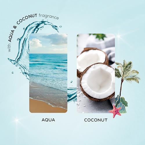 Image of Nykaa Wanderlust Hawaiin Sea Breeze Body & Hair Fine Fragrance | Perfume Mist for Women - 200 ml I Fresh aqua and coconut Perfume | Long-Lasting, Travel‐Friendly, Vegan,Paraben‐Free, IFRA Certified