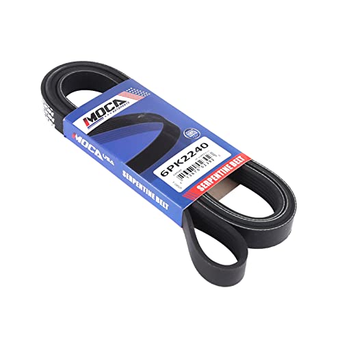 image for MOCA AUTOPARTS MOCA 6PK2240 EPDM Serpentine Belt Fit 10-11 for Dodge N