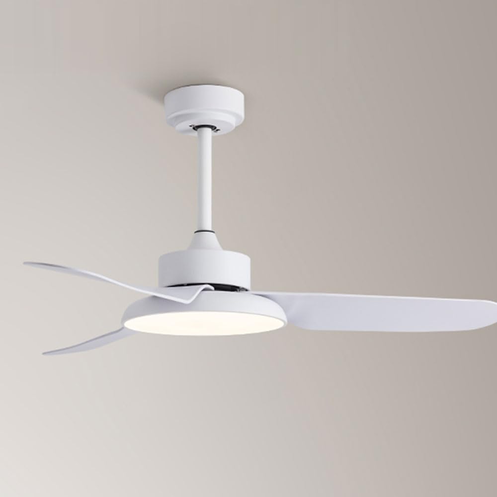 Ventilateur de plafond encastré de 44 pouces avec lumière et 6 vitesses