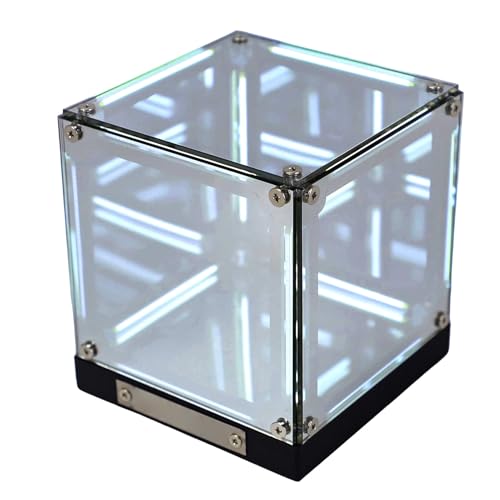 Bureau de Jeu illuminé avec le Cube Infini de Lumière LED tactile et nomade - 4