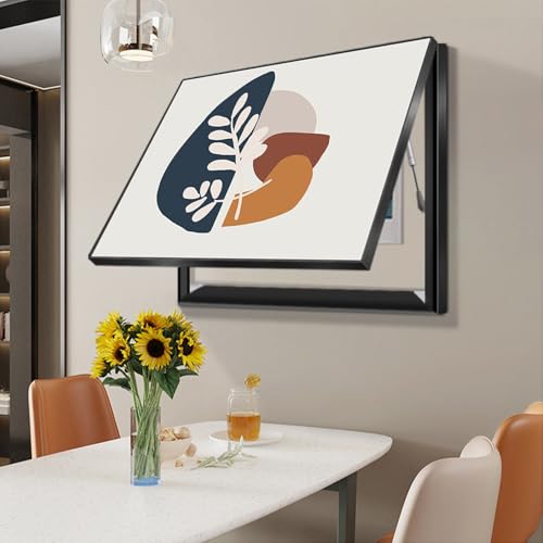 Peinture décorative pour compteur électrique de maison dans un couloir ou une entrée