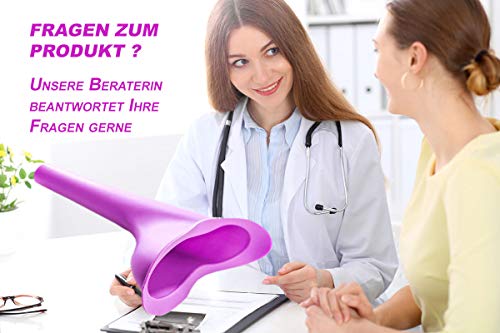 Urinella Realdocors 2 Stück für Frauen – Silikon Urinal