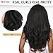 WIGNEE Yaki Curly Headband Wig Synthetic Layered Kinky Straight Half Wig Wear and Go Glueless Headband Wigs For Black Women