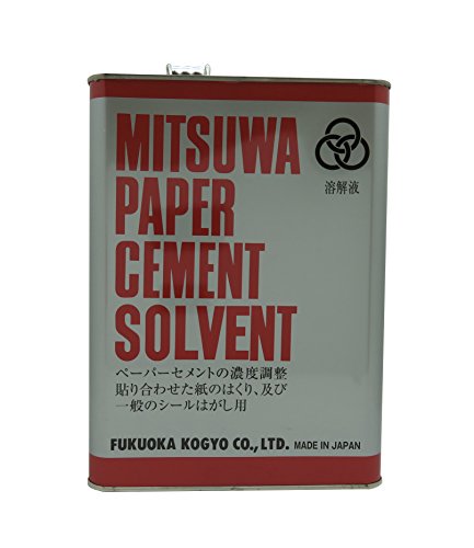 Solvent Mitsuwa paper cement 4L HTRC3 haute pureté japonaise