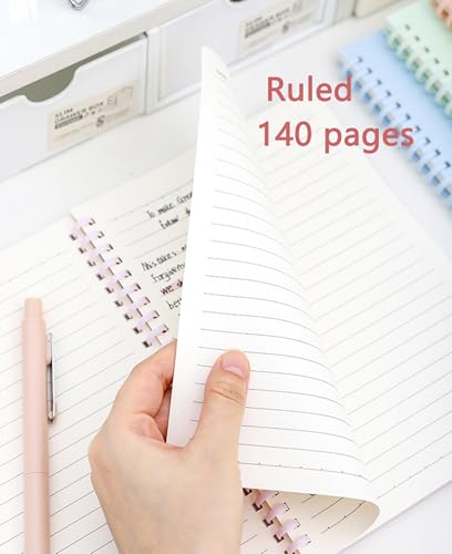 Cahier ligné A5 à spirale pour ne plus perdre vos notes de bureau
