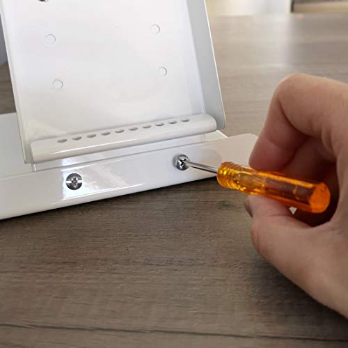 Support de panneau en métal pour bureau Leviatan de table