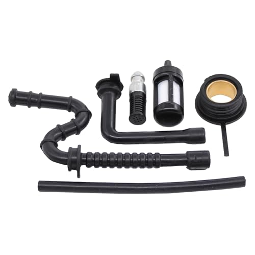 Schneckenradsatz Kettensäge Ölpumpe Schneckengetriebe Schlauchfilter Ölschlauch Ölschnecke Ölfilter Benzinfilter Kraftstofffilter Schnecke Antrieb für Stihl 024 026 MS240 MS260 MS 240 MS 260 Motorsäge