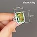 925 Colored diamond ring Square ring fashion Ladies ring Cubic Zircon oxide ring Wedding ringEngagement ring for womenNatural rubysapphireEmerald ringCZ EternalEngagement ring (Green diamond, US Code 6)