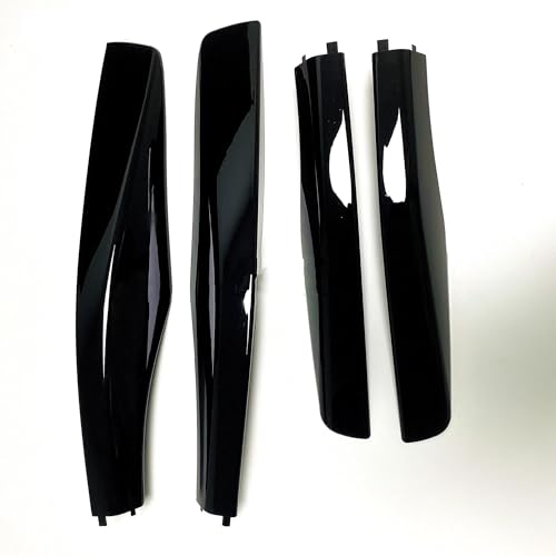 4 Protections Noires pour Barres de Toit de Lexus RX 2004-2009